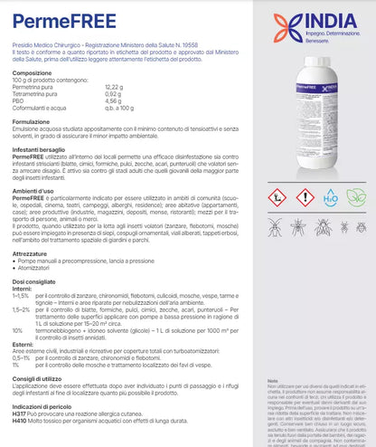 Permefree formulato concentrato antizanzare